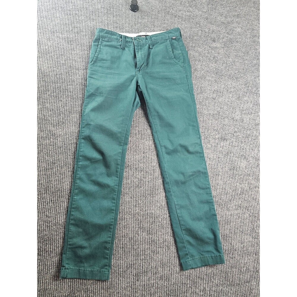 Vans Men's 28x30 Authentic Chino Stretch Green Pants